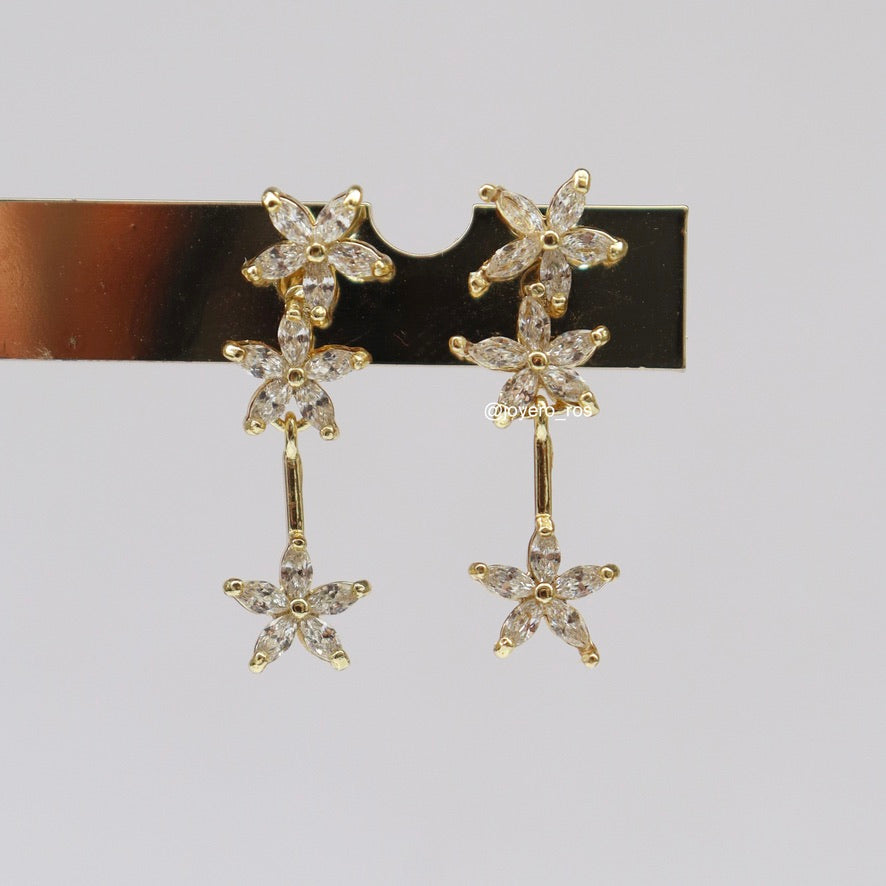 Aretes Flores