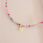 Collar Cruz Colores