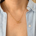 Collar Doble Círculo
