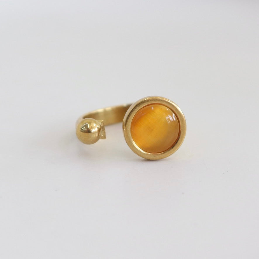 Anillo Círculo Mostaza