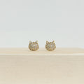 Studs Gatito con Brillos