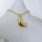 Collar Ajustable Inicial Burbuja