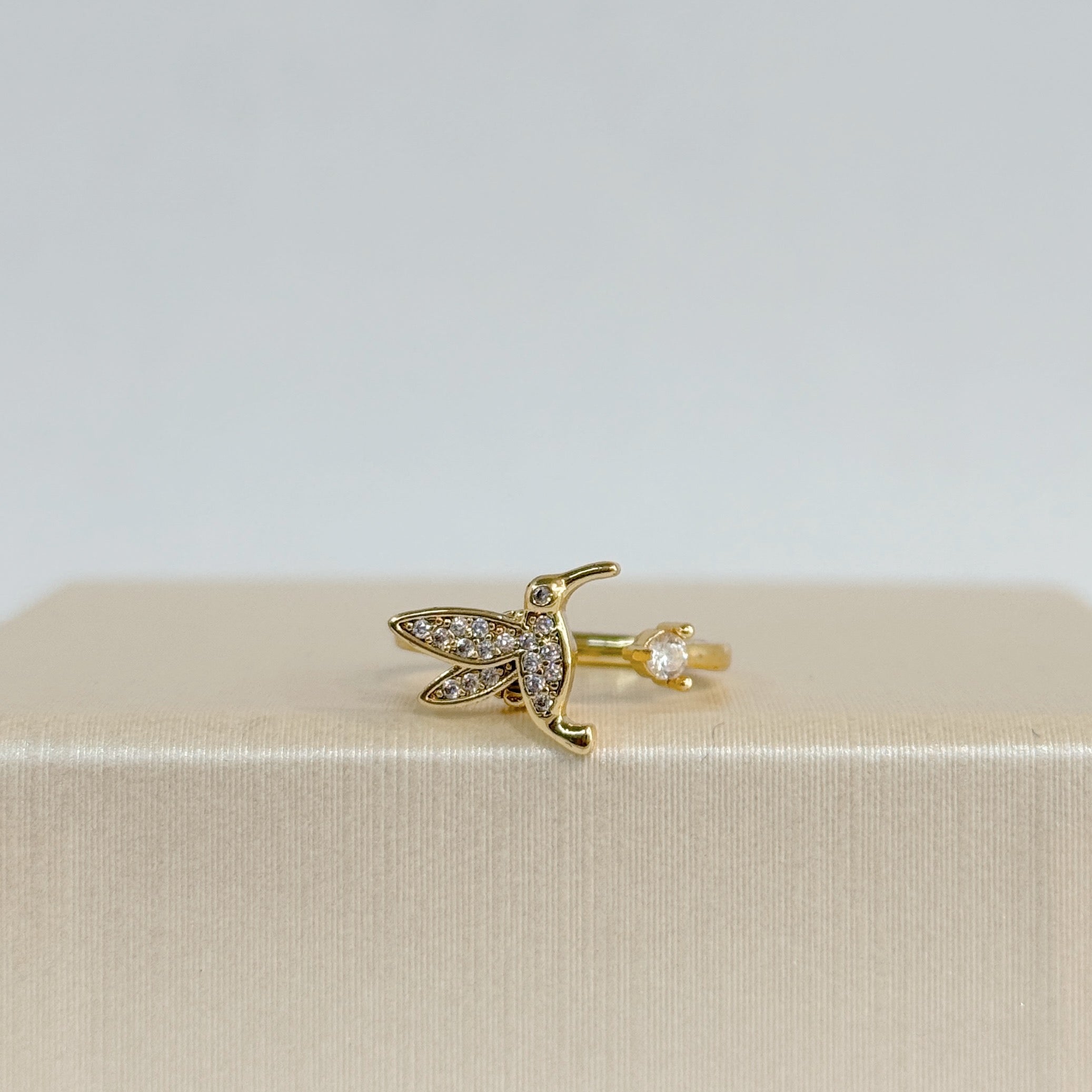 Anillo Ajustable Anti Estrés Colibrí