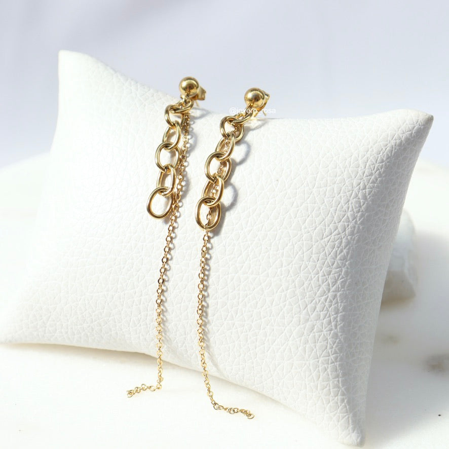 Aretes Cadena