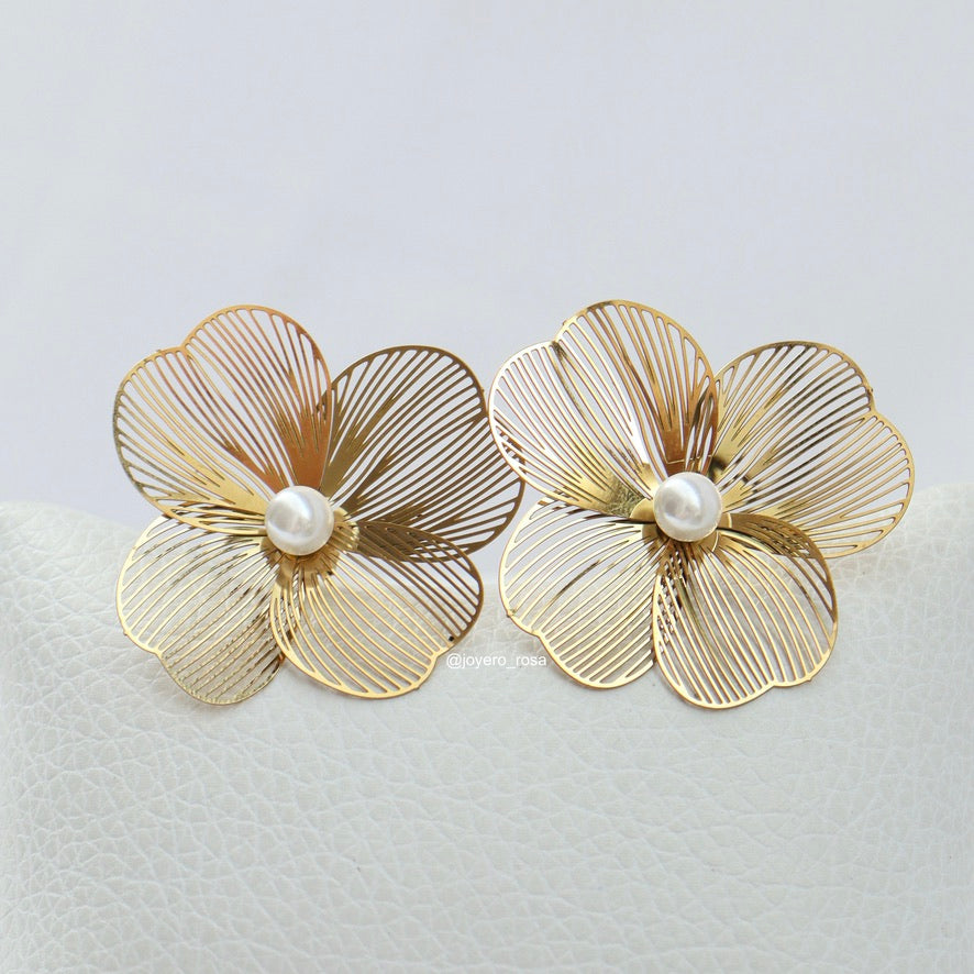 Aretes Flor
