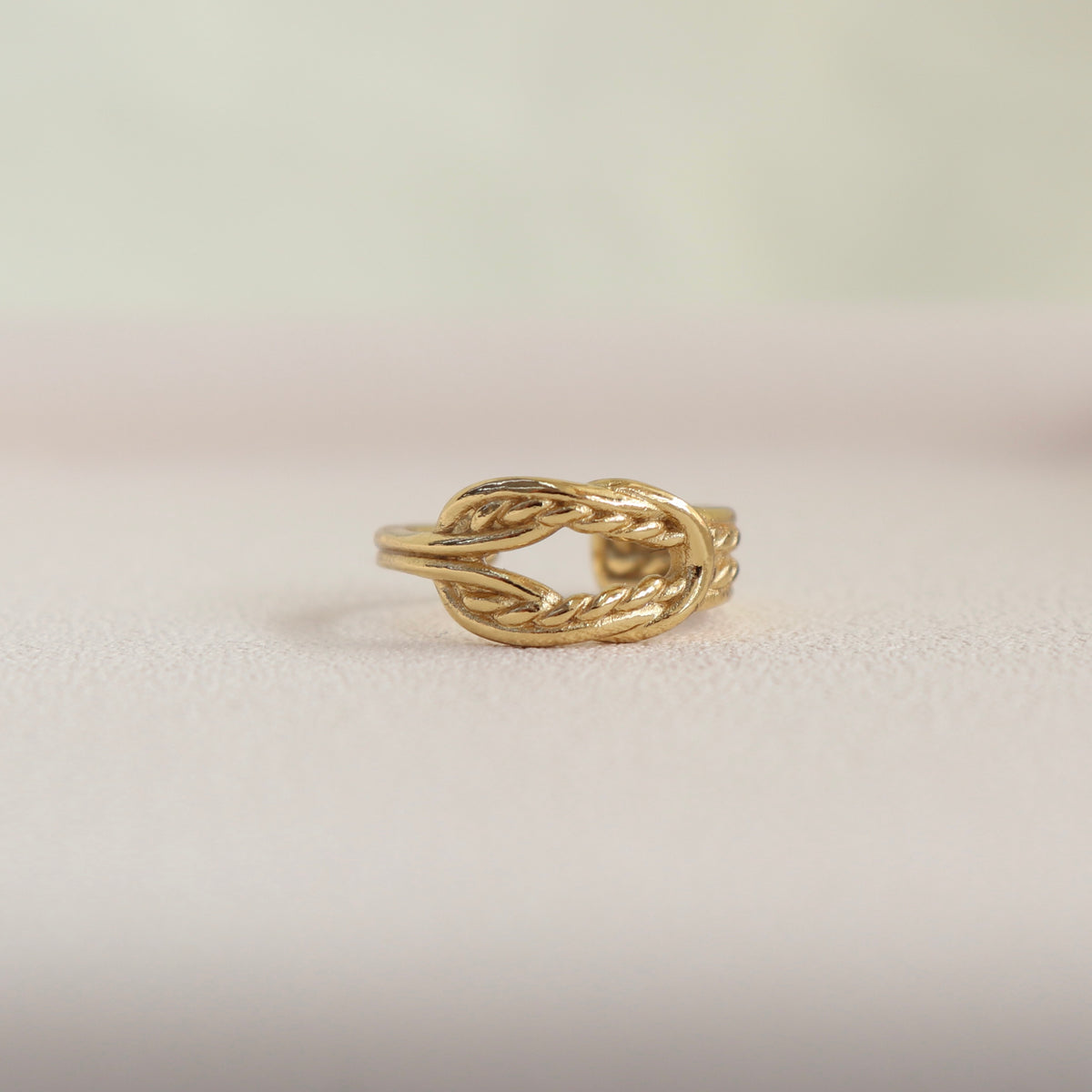 Anillo Ajustable Entrelazado