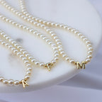 Collar Perlas Inicial