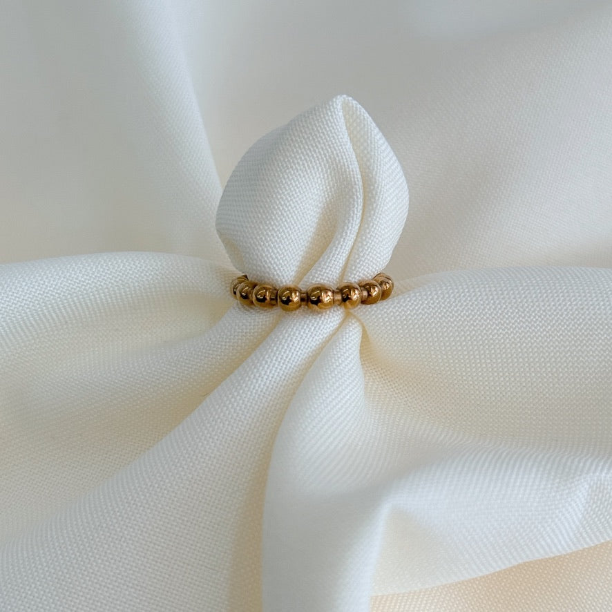 Anillo Bolitas