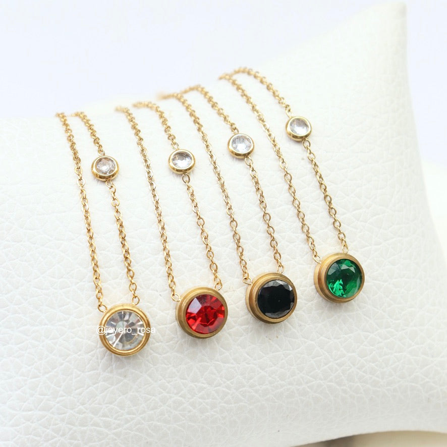Collar Cristal Color