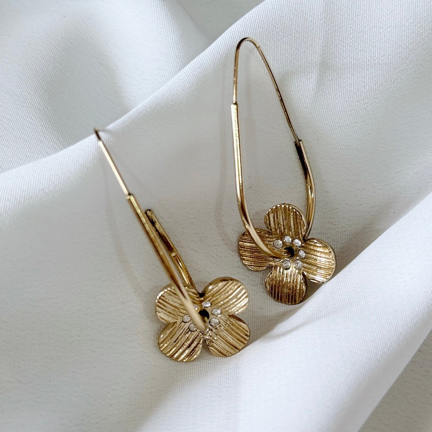 Aretes Flor