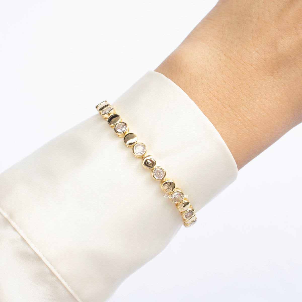 Pulsera Bezzel y Círculos