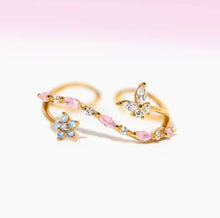 Cargar imagen en el visor de la galería, Anillo Ajustable Mariposita
