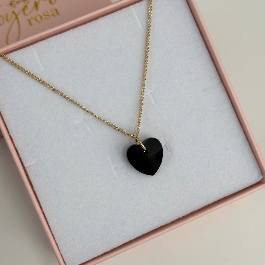 Collar Corazón Cristal