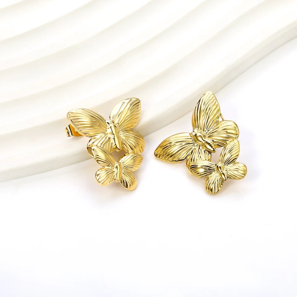 Aretes Mariposas