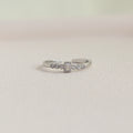 Anillo Baguette con Cristales
