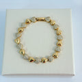 Pulsera Corazones con Cristales