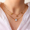 Collar Doble Círculos