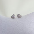 Studs Corazón Full Brillo