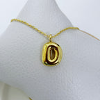 Collar Ajustable Inicial Burbuja