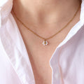 Collar Flor de Perlitas