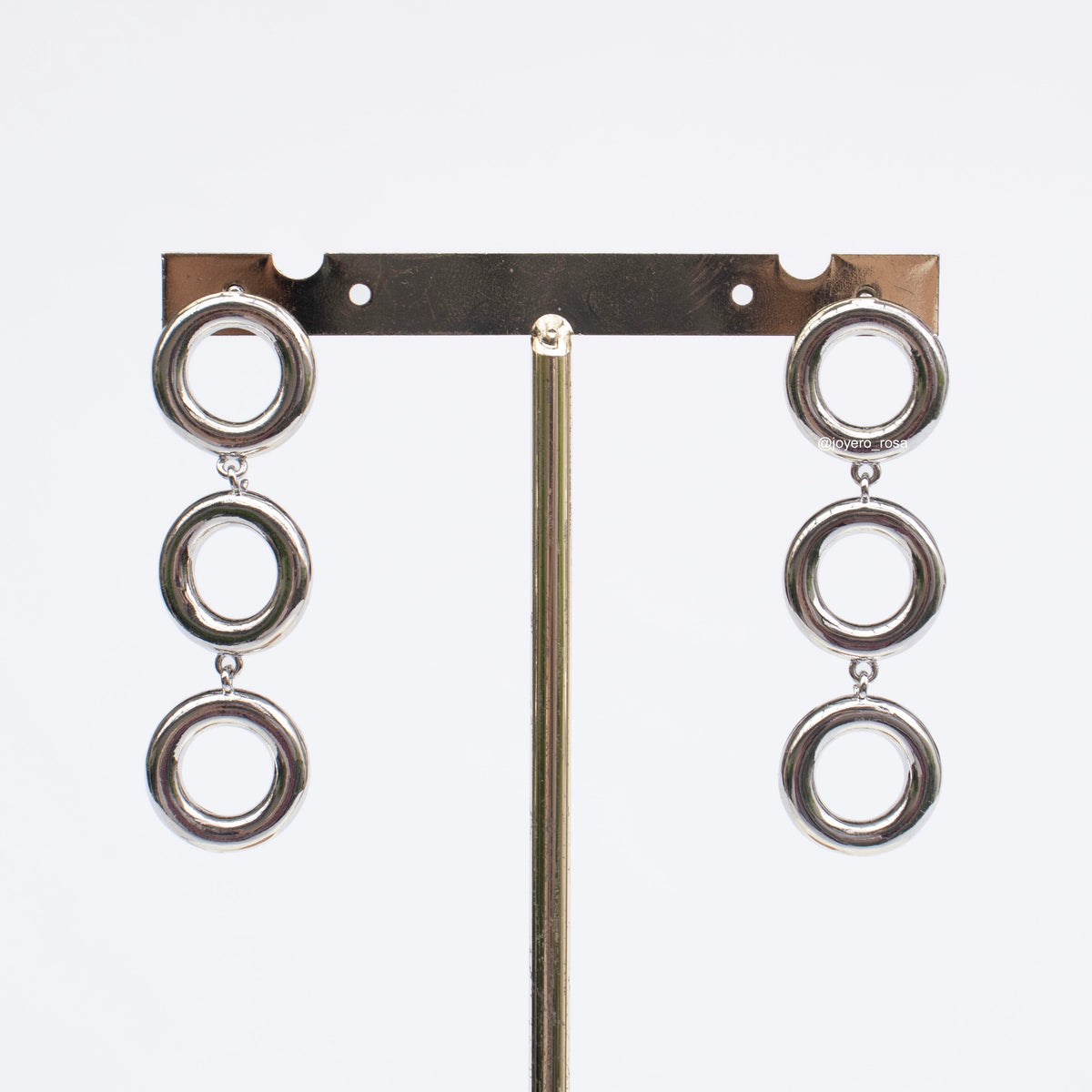 Aretes Largos Círculos