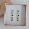 Aretes Largos Colores