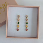 Aretes Largos Colores