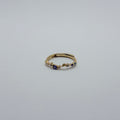 Anillo Ajustable Cristales de Colores