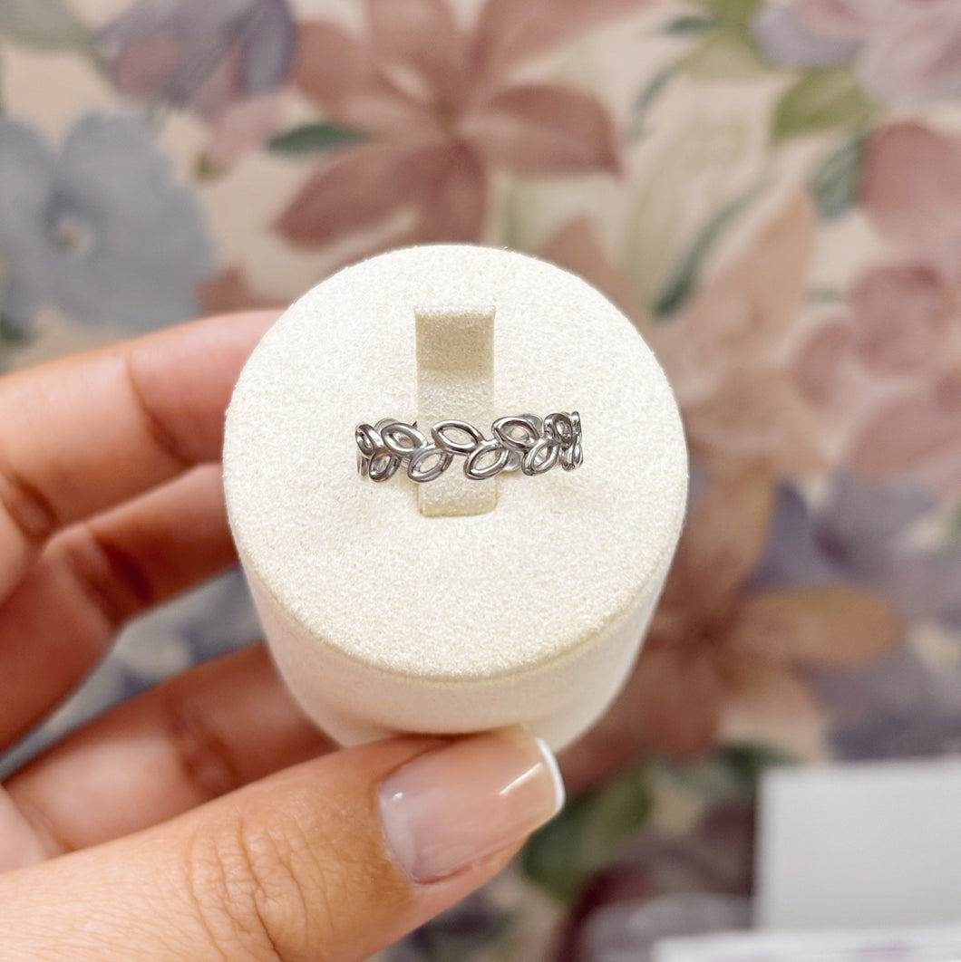Anillo Hojitas