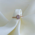 Anillo Óvalo con Cristales