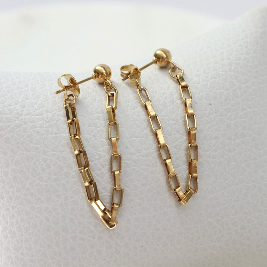 Aretes Cadena