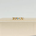 Anillo Ajustable Corazones Tornasol