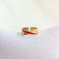 Anillo Ajustable Línea Roja