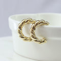 Semi Hoops Twisted