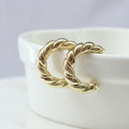 Semi Hoops Twisted