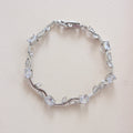 Pulsera Flores Clear