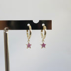 Dangles Estrella Fucsia