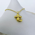 Collar Ajustable Inicial Burbuja