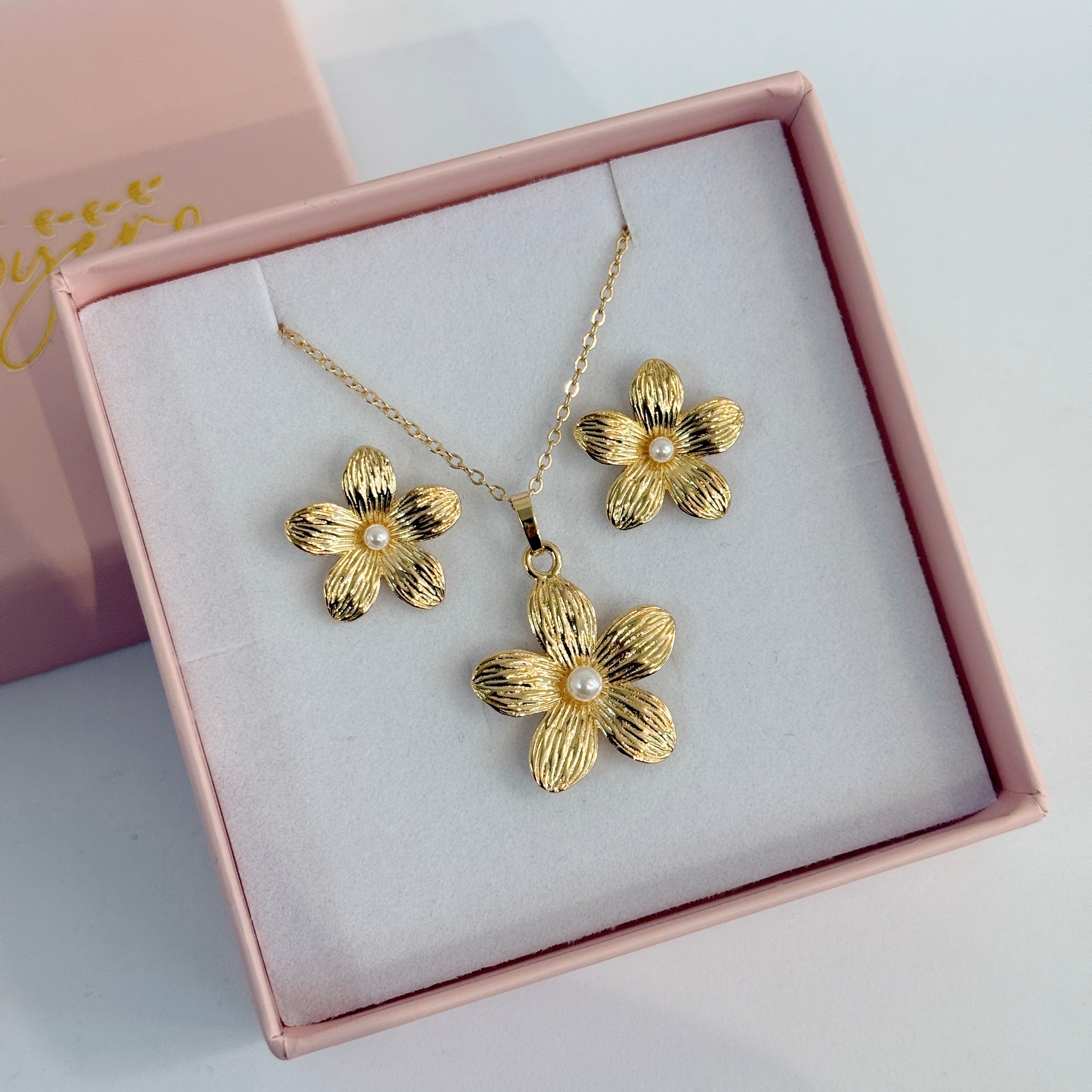 Juego Flor con Perla