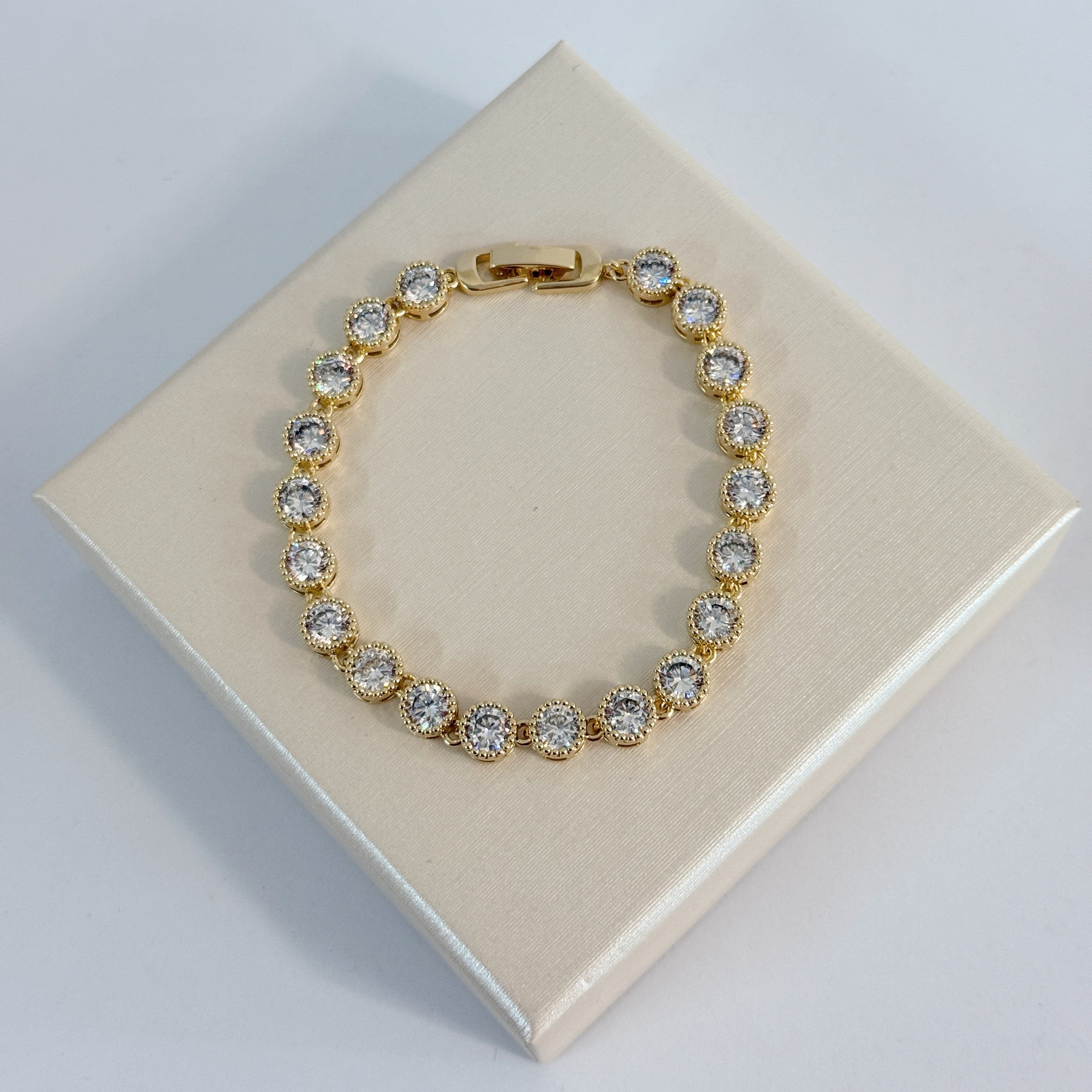 Pulsera Cristales Bezzel