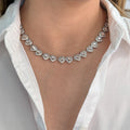 Collar Corazones Full Brillo
