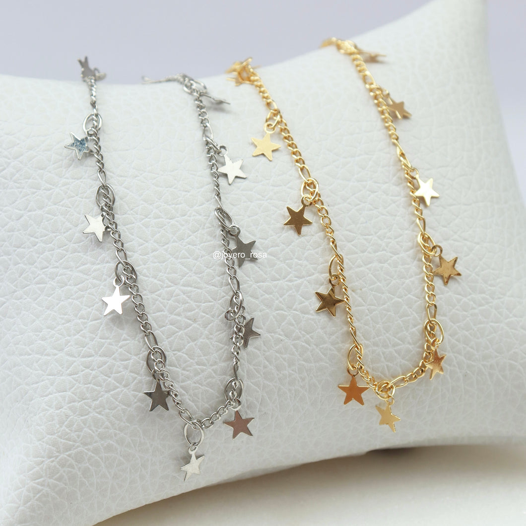 Tobillera Estrellas