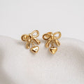 Aretes Lazo Corazón