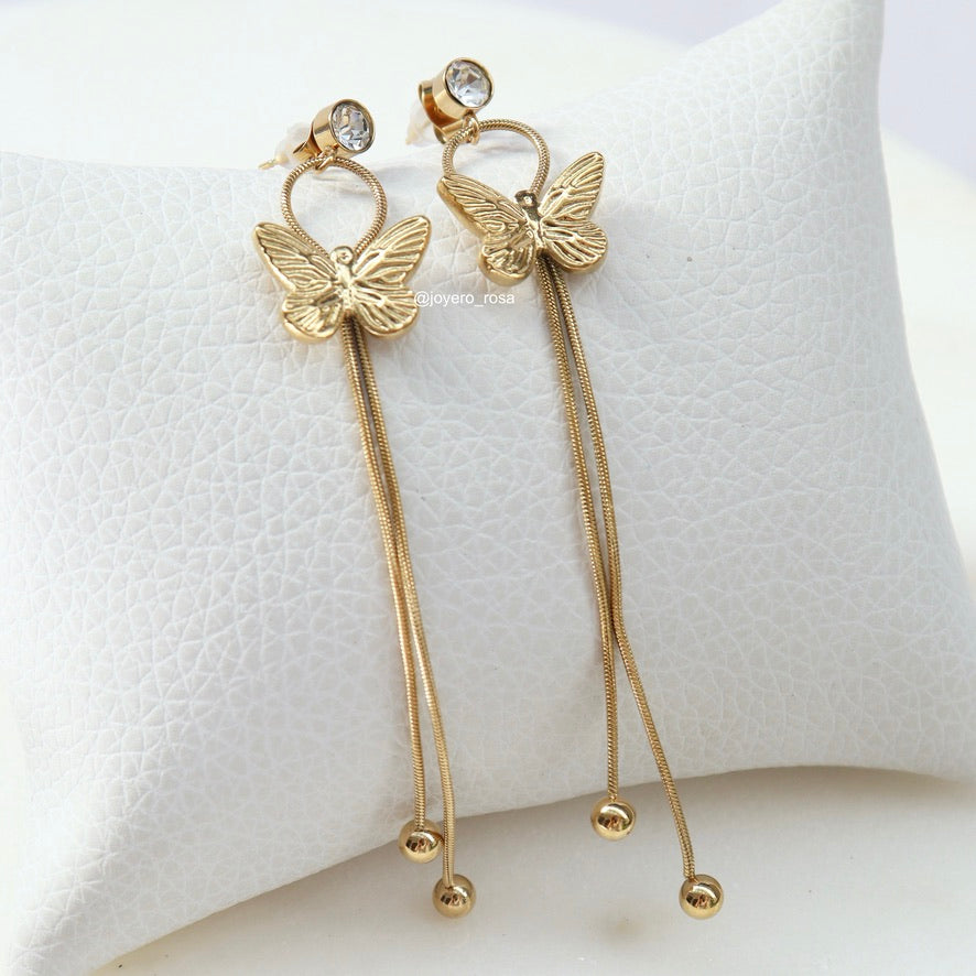 Aretes Mariposa