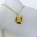 Collar Ajustable Inicial Burbuja
