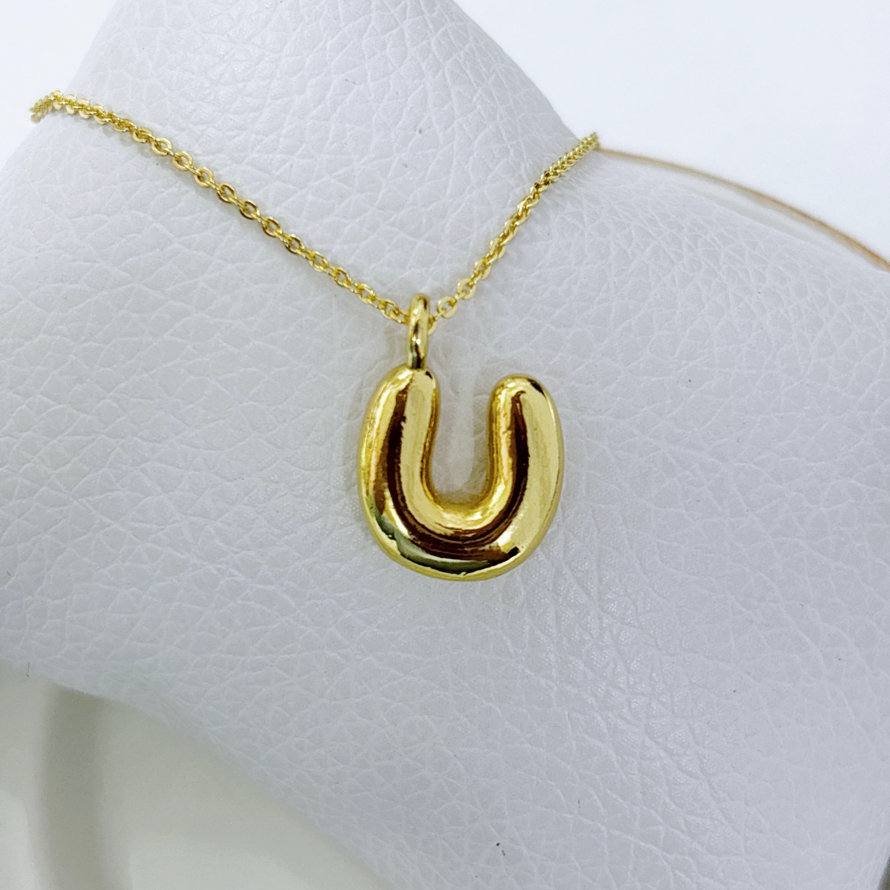 Collar Ajustable Inicial Burbuja