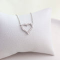 Collar Corazón Brillos