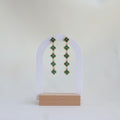 Aretes Largos Flores