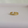 Anillo Ajustable Entrelazado