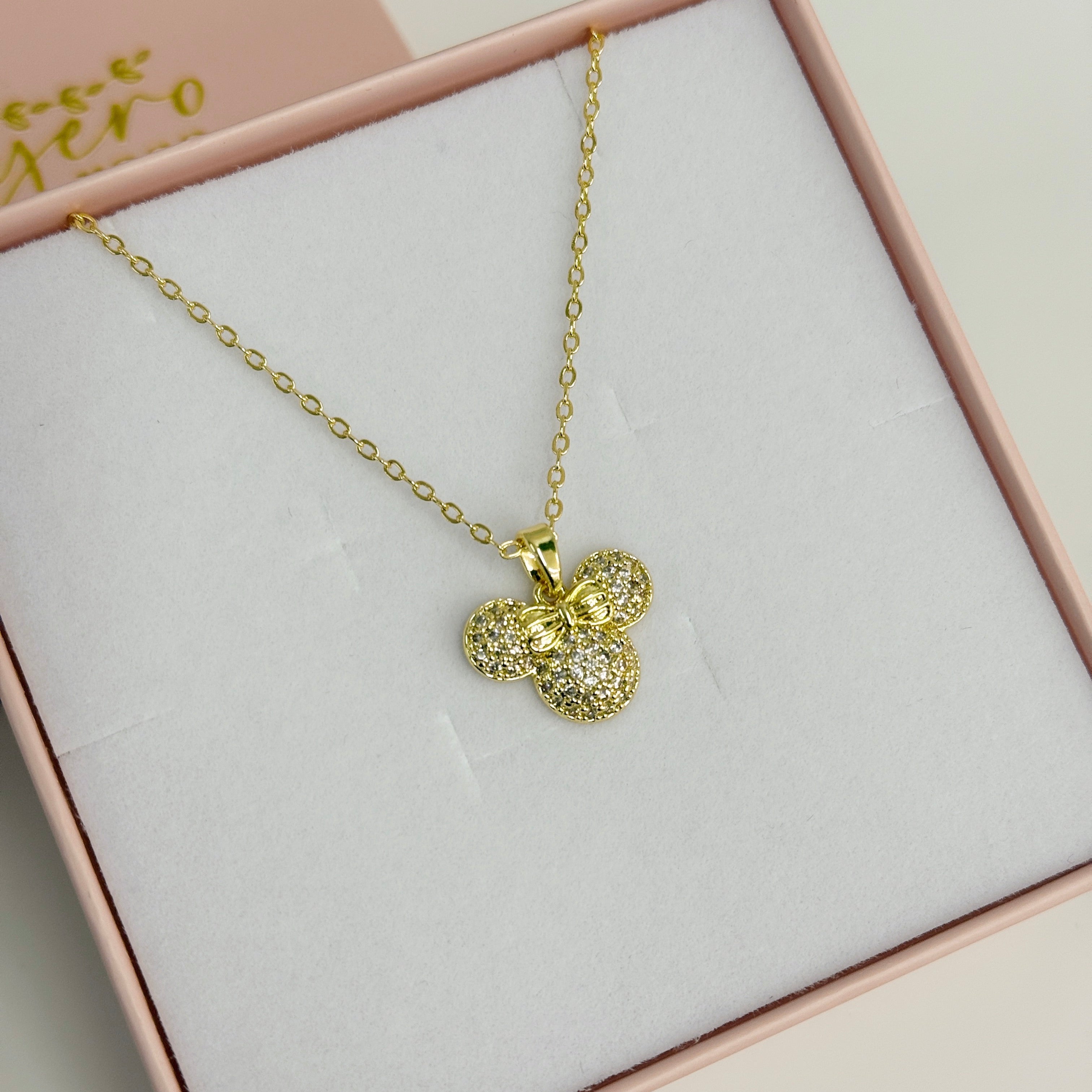 Collar Minnie (Dorado)